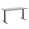 Radni sto STAUNING 80x160 crna