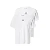 JACK & JONES Majica JWHCLASSIC črna/bela