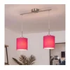 Brilagi - LED luster na sajli NUBILA 2xE27/60W/230V ružičasta