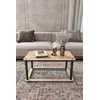 Hanah Home Klub sto Hole Rect, 70x38x42 cm, Krem