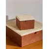 Sinsay - Kutije za odlaganje od veštačke kože sa pletenim poklopcima 2 pack - šareno