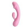 PRETTY LOVE Vibrator sa dodatkom za klitoris Ron, 12 funkcija, Roze