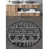 Lessentiel Maison Kupatilski otirač Straordinario, 100cm, Crno-beli