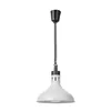 Višinsko nastavljiva grelna svetilka, zvonasta oblika, HENDI, bela, 230 V/250 W, ?295 x (V)207 mm
