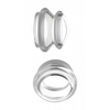 Sesalnika za prsi Clear Plungers, velika