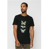 Black T-shirt Butterfly Night