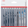 BOSCH List ubodne testere set 10 komada Wood+Metal 2607011170