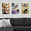 Wallity Set uramljenih slika 3BC_UN84644, 3 Dela