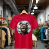 Camiseta Majica sa štampanim printom Cam 569, Ženska, Crvena