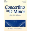 NOONA:CONCERTINO IN D MINOR 2 PIANOS
