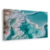 Slika turkizne slane lagune - 120x80