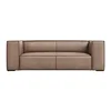 Svetlo rjava usnjena zofa 212 cm Madame - Windsor & Co Sofas
