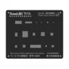 3D iBlack sablon za BGA kuglanje base banda QianliToolPlus crni za iPhone 8/X