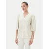 Bruuns Bazaar Bluza Collard Majlya BBW4486 Bež Regular Fit