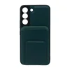 Maska za telefon LEATHER MAGSAFE WALLET za Samsung S22, Zelena