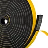 shumee Tesnilni trak za vrata in okna, samolepilna EPDM pena, 12 mm x 5 m