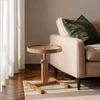 Hanah Home pomoćni sto Opus Yuvarlak 40, 40 cm, orah