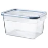 IKEA 365+ Posuda za hranu s poklopcem, pravougaono/plastika, 2.0 lPrikaži specifikacije mera