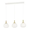 Eglo 44066 - Luster na sajli SUMMERHILL 3xE27/40W/230V bela/bež