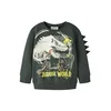 NAME IT Majica NMMJal Jurassic World bež / rjava / rumena / temno zelena