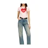 Majice Diesel T-Uncuties-Long-S5 T-Shirt Pale Mauve S