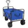 Preklopna kolica Plava 89 x 63 x 96 cm Čelik i Oxford poliester