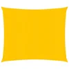 Jedro za zaštitu od sunca 160 g/m2 žuto 3,6 x 3,6 m HDPE