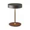 Halo Design 745791- LED prigušiva punjiva lampa ON THE MOVE LED/2,5W/4000 mAh siva/drvo