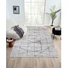 Conceptum Hypnose Parla 5782 Sivi Tepih (100 x 300 cm)