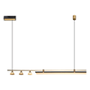 Opviq Luster 5707-AS , 120cm, Height: 160cm, 3000 K, 3200 lm, Zlatne boje
