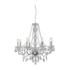 Searchlight 8888-8CL - Luster na lancu MARIE THERESE 8xE14/40W/230V