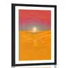Plakat s paspartujem živopisan preplet - 40x60 no frame