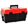 Vidaxl Škatla za orodje plastična 462x256x242 mm rdeča