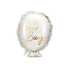 Folijski balon Oh Baby, belo-zlat ?53 × 69 cm