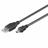 Kabel USB 2.0, A-B mini, 5 nožic, 5 m