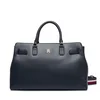 Ročna torba Tommy Hilfiger Th Joy Satchel Corp AW0AW19318 Mornarsko modra