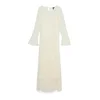 Vero Moda Poletna obleka Loulou 10346192 Kremna Loose Fit
