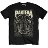 Pantera 101 Proof Skull Mens Blk T Shirt: M