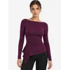 Busem Bluza Blusen lila