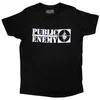 Public Enemy Majica Crosshairs Logo Unisex Black M