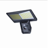 Zunanja solarna LED stenska svetilka IMMAX WING s PIR senzorjem, 4W, črna