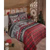 Lessentiel Maison Set prekrivač i jastučnica Christmas, 160x220 cm, Crveni