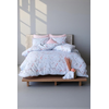 Komplet set posteljina Cotton 200x220cm Sakura Mavi - Francuski ležaj ( VLK000423-sakuramavi )