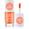 essence WHAT A TINT! tekoče rdečilo in sijaj za ustnice odtenek 03 Peachy Vibes 4.9 ml