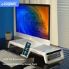 Ice Coorel Postolje za monitor sa USB portovima, RGB, Belo