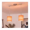 Brilagi - LED luster na sajli NUBILA 2xE27/60W/230V narandžasta