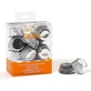 Decora Mini papirnati modelčki za kolačke SILVER 27x17 mm 180 kosov