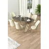 Hanah Home Set Trpezarijski sto i 6 stolica Lai, Krem