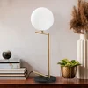 Opviq Stona lampa Luminar-14176, 29x20x64 cm, Zlatne boje