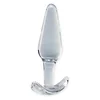 Clarity Glass Dildo Utopian Floret